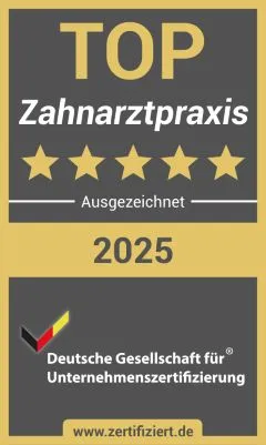 Siegel TOP Zahnarztpraxis 2025